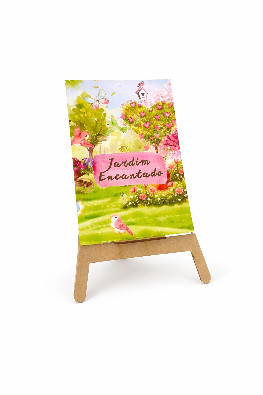 Mini cavalete personalizado